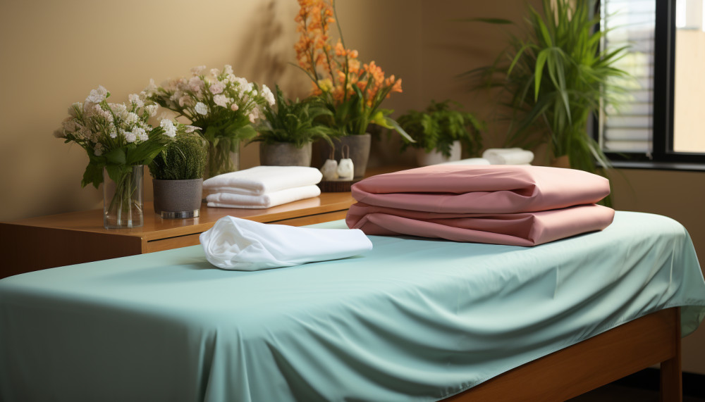 Les bienfaits du drap-housse pour table de massage