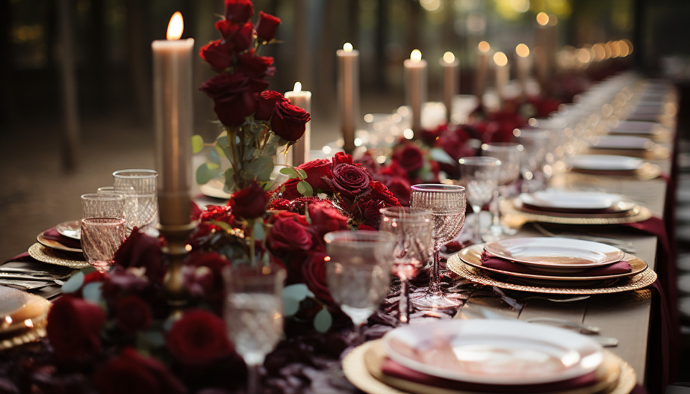 Quelques idées pour décorer une table d'honneur de mariage